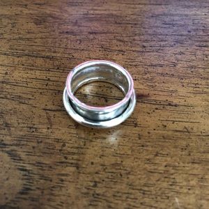 Sterling Silver 925 fidget/meditation ring